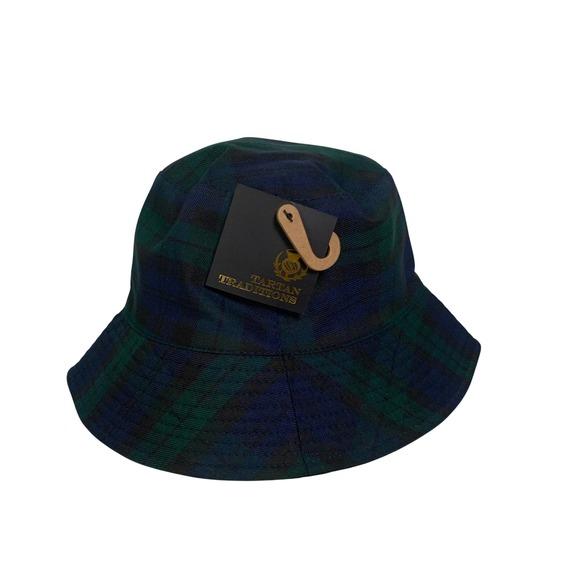Tartan Traditions Other - Tartan Traditions Bucket Hat Unisex One Size Black Watch Blue Green Plaid New